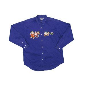 Vintage Disney Snow White Button Down Long Sleeve